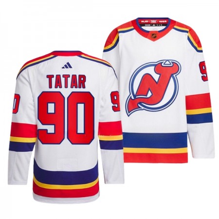 New Jersey Devils tröja Tomas Tatar 90 Adidas 2022-23 Vit Reverse Retro 2.0 Authentic - NHL Tröjor Herr New Jersey Devils tröja Tomas Tatar 90 Adidas 2022-23 Vit Reverse Retro 2.0 Authentic - NHL Tröjor Herr